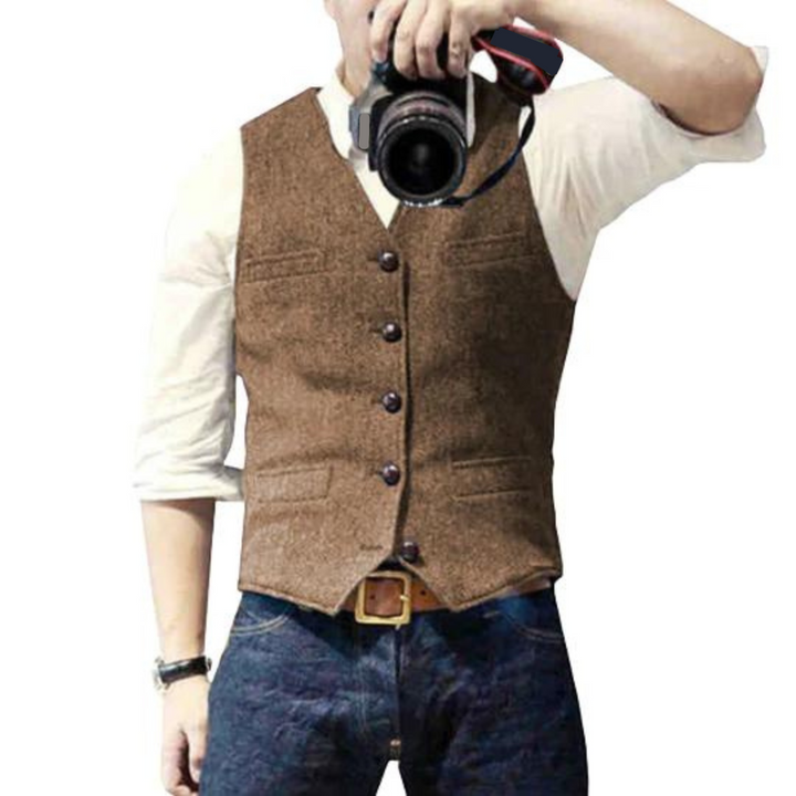 Elvis Stylish Men's Waistcoat