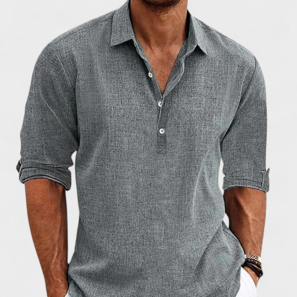 Chic Linen Blouse