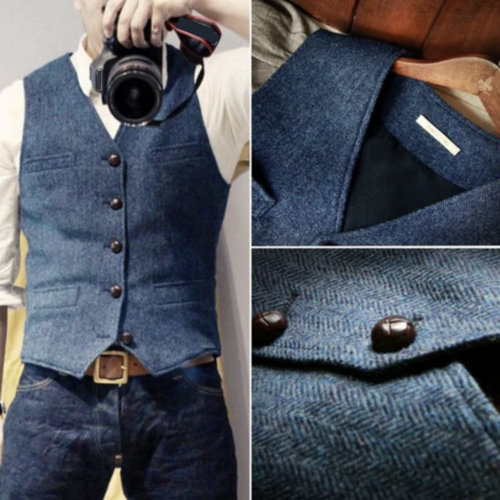 Elvis Stylish Men's Waistcoat