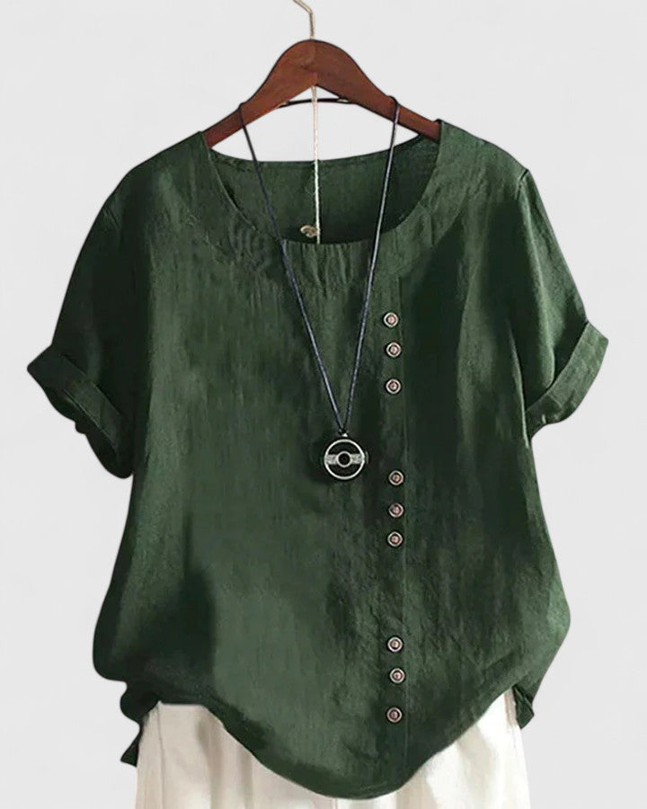 Elisavie | Cozy Short Sleeve Top