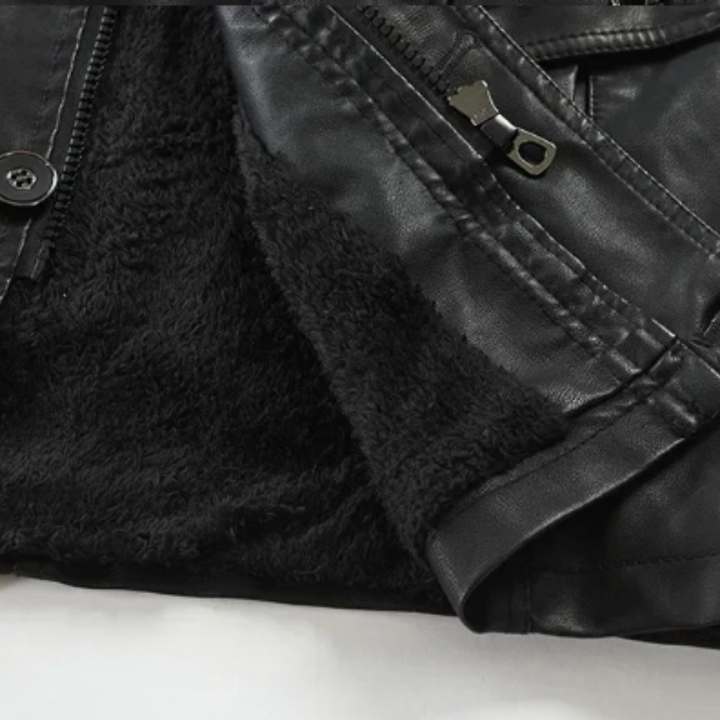 Long and Elegant Motorcycle Jacket