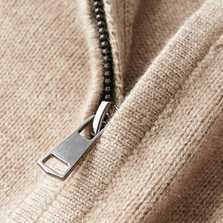 Harris Men's Comfort Half-Zip Knit Pullover with Sleek Design