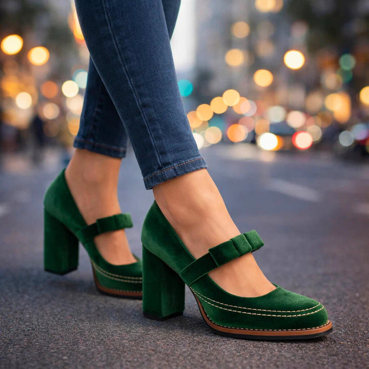 Valentina Luxe Velvet Heels