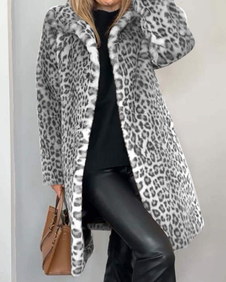 Talitha | Women's Soft-Hand Leopard Print Coat