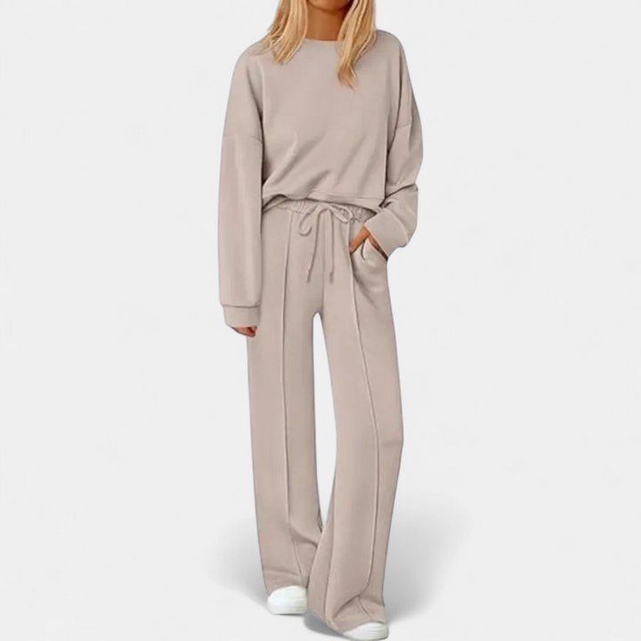 REMY | Comfy Knit Wide-Leg Sweatset