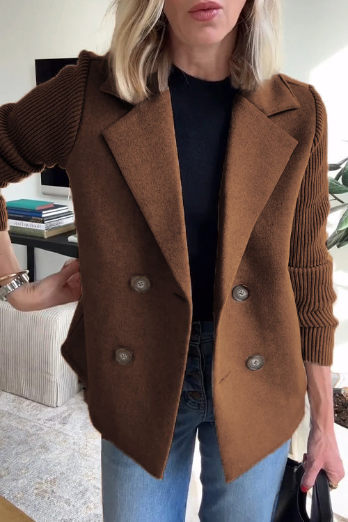 Alesia - Chic Casual Button-Up Blazer