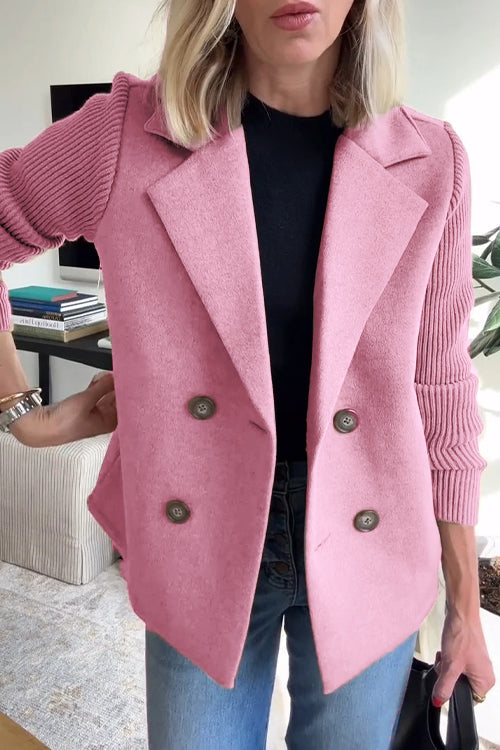 Alesia - Chic Casual Button-Up Blazer