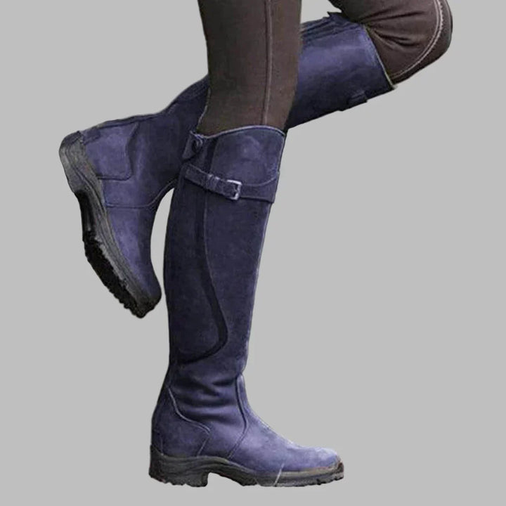 Yvaine | Women's Orthopedic Leather Boots with Cushioned Footbed