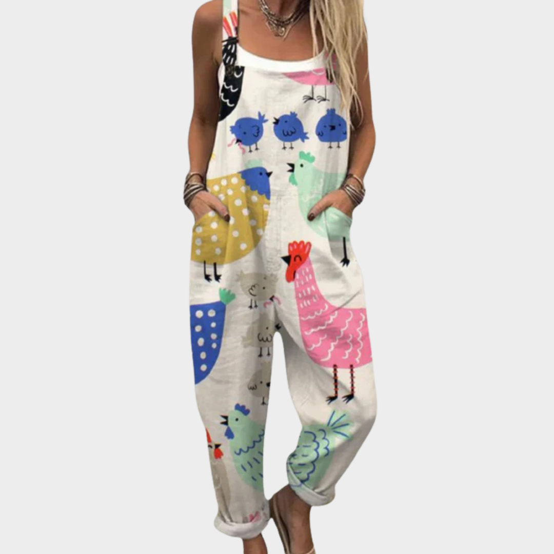 Zoe - Patterned Jumpsuit