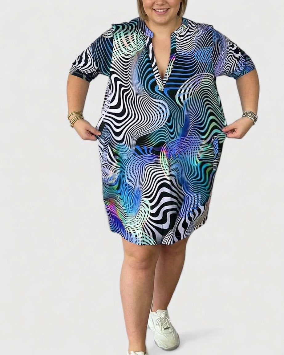 Niamh | Elegant V-Neck Dress