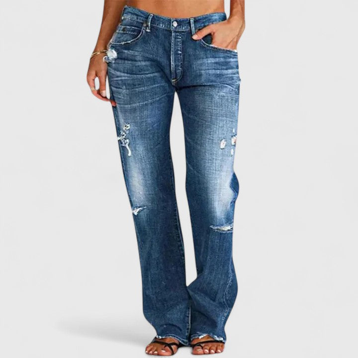 Lianette | Chic Denim Trousers