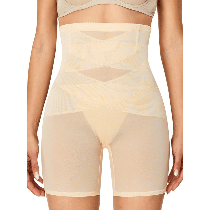 Lovushape - High-Waisted Shapewear for Cross Compression of Abs and Booty
