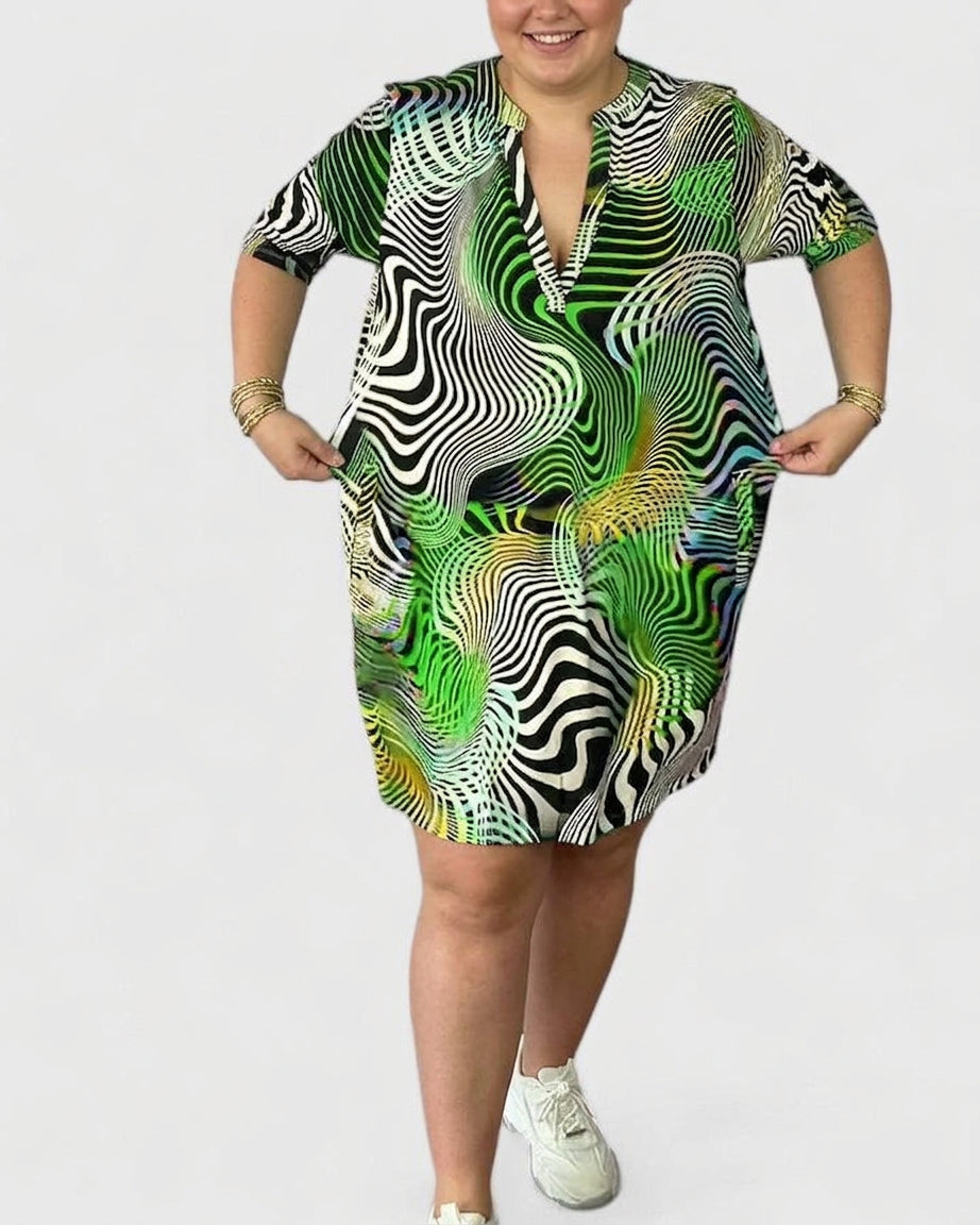 Niamh | Elegant V-Neck Dress
