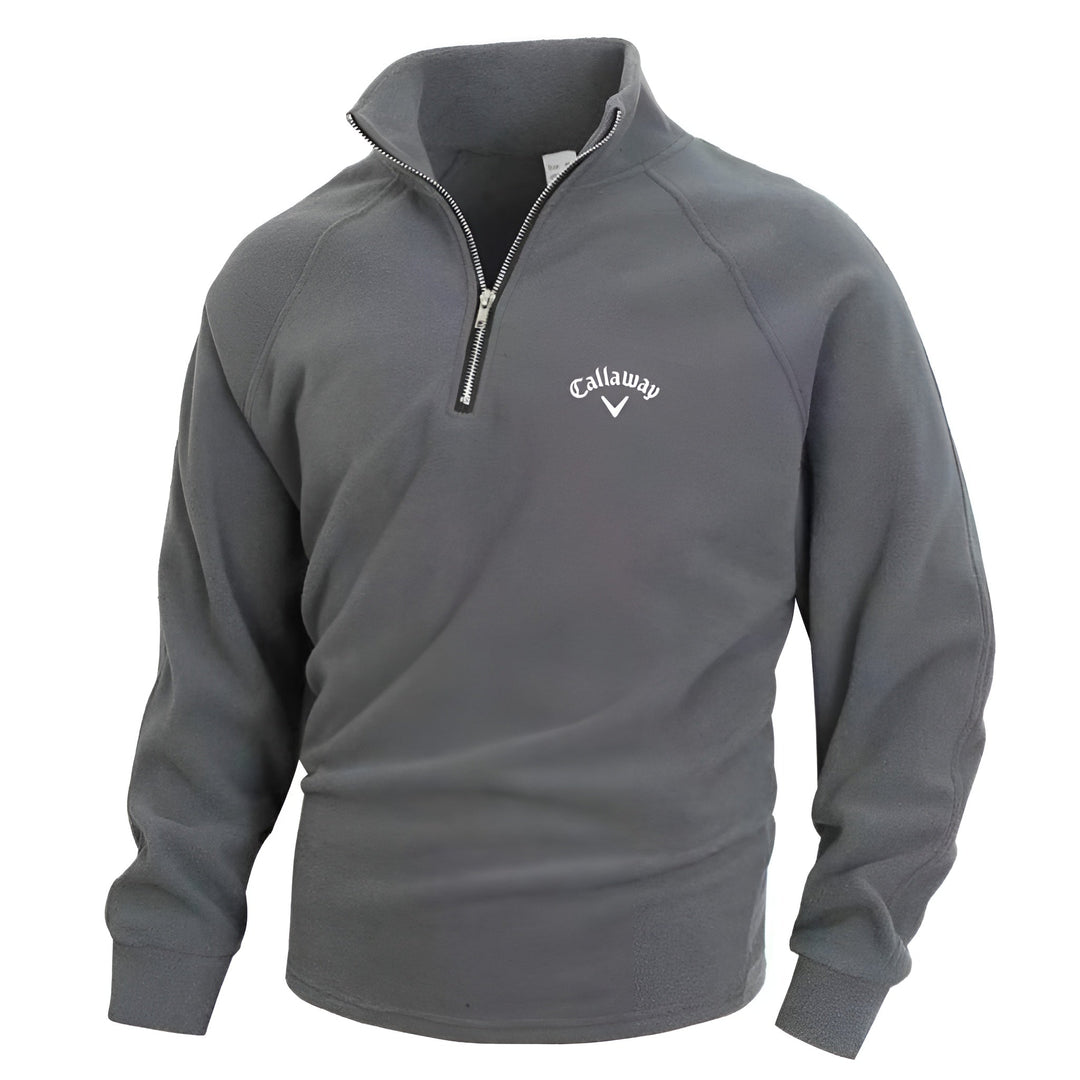 Elar | Men's Classic Collar Lightweight Fleece Half-Zip Jumper