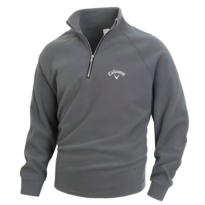Elar | Men's Classic Collar Lightweight Fleece Half-Zip Jumper