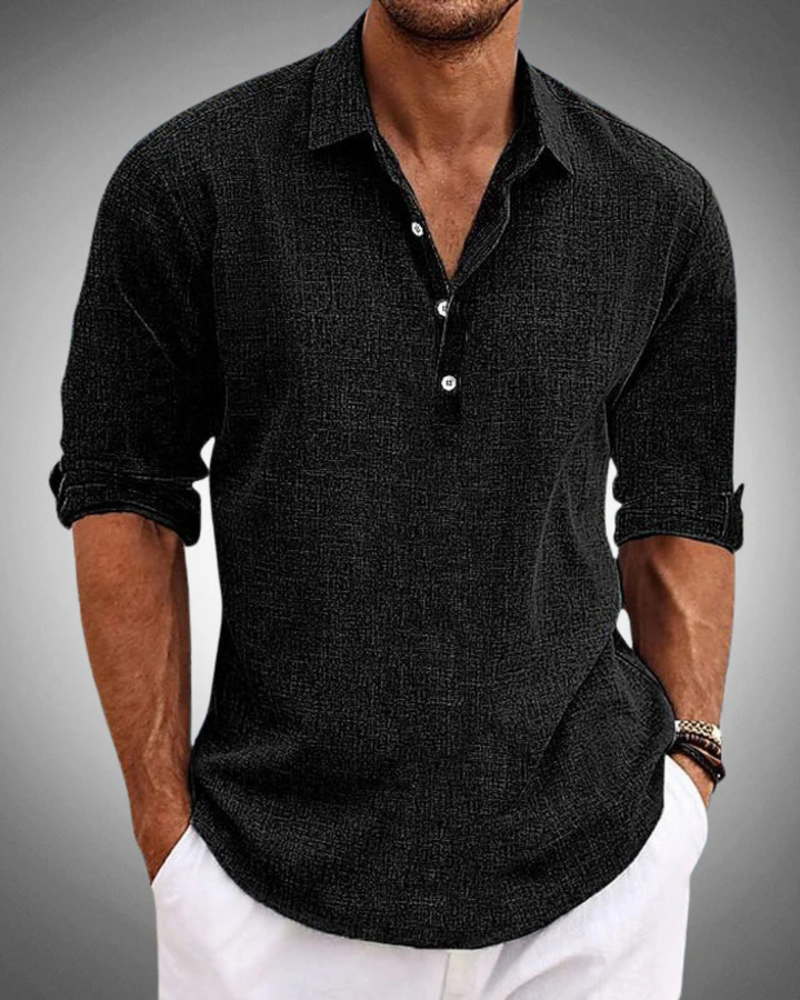 Simon Timeless Cotton Dress Shirt