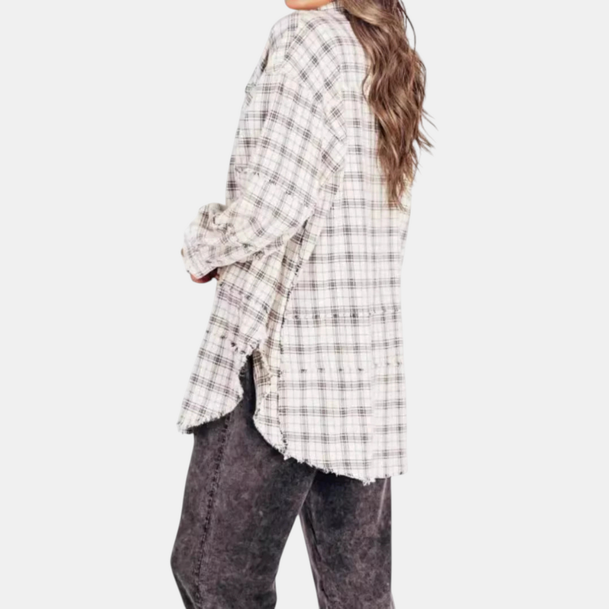 ZOEY | OVERSIZED LANTERN-SLEEVE SHIRT