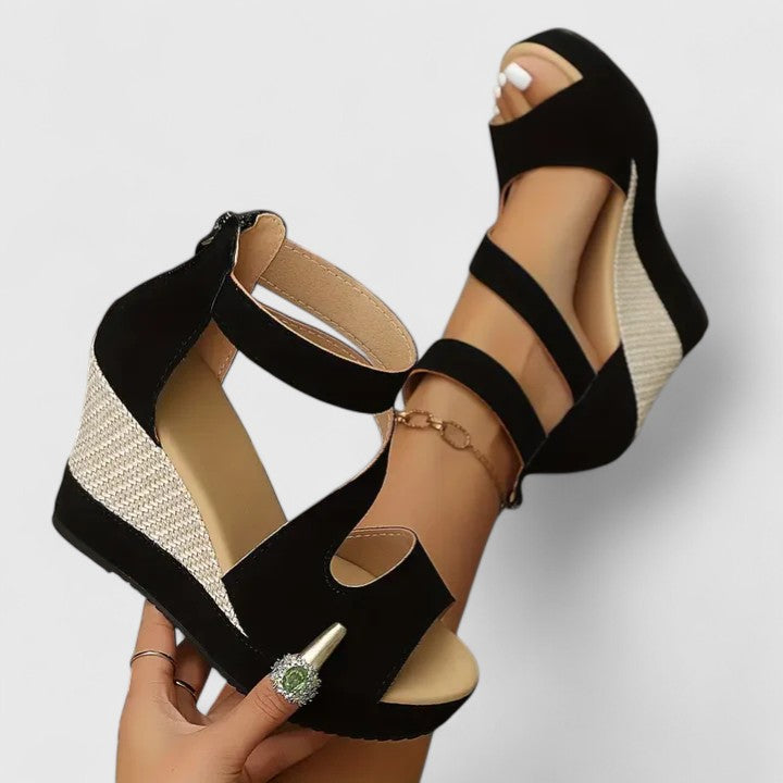 Zynavielle | Orthopedic Wedge Sandals for Comfort and Support