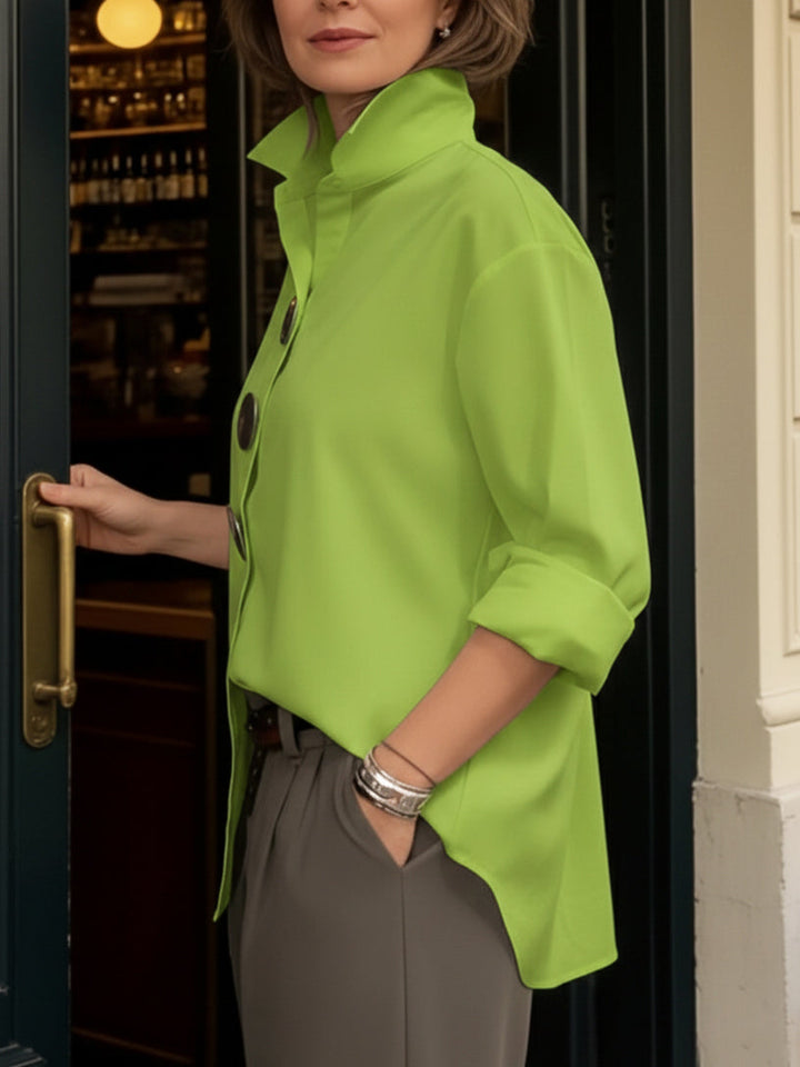 Rosaline | Classic Button-Up Blouse