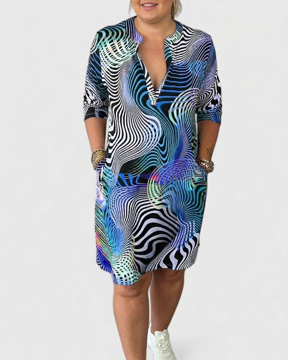 Niamh | Elegant V-Neck Dress