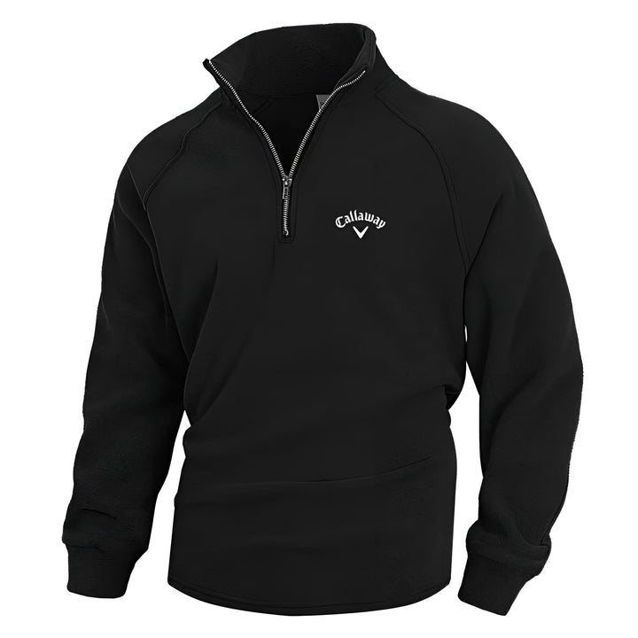 Elar | Men's Classic Collar Lightweight Fleece Half-Zip Jumper