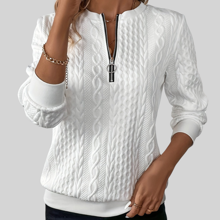 Lucia - Zip-Up Sweater