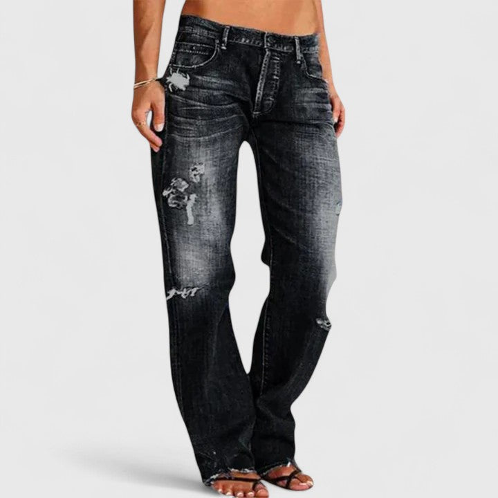 Lianette | Chic Denim Trousers
