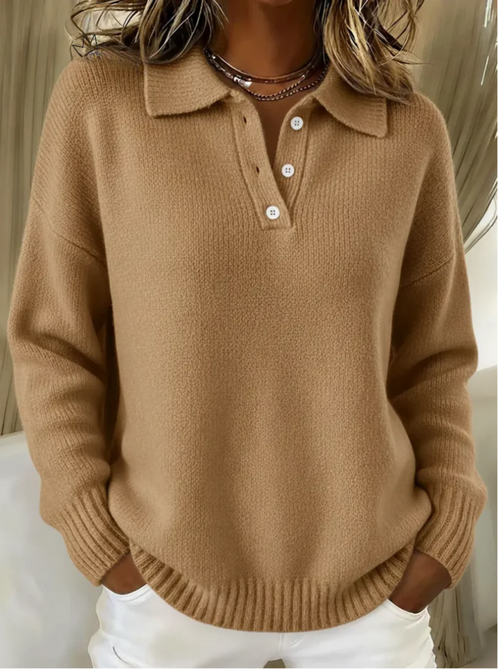 Hayden Nova™ | Cozy Knit Polo Sweater