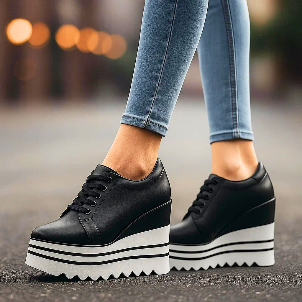 SYLVIE ELEVATED PLATFORM SHOES