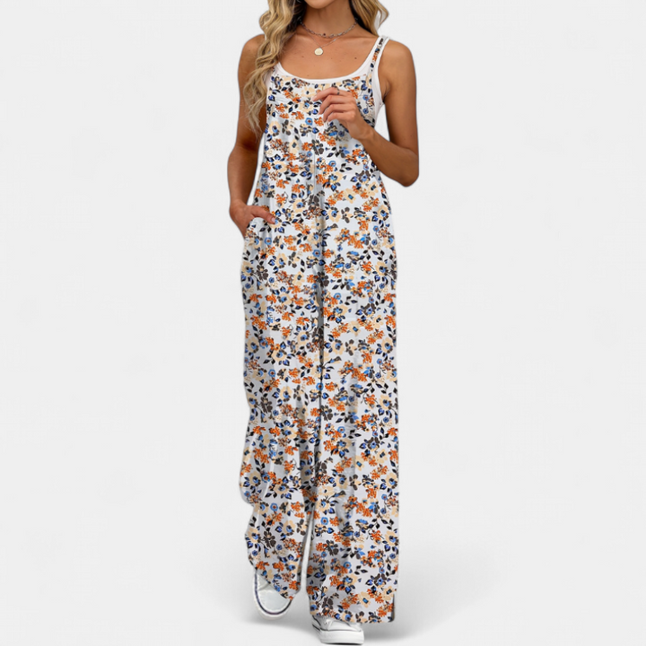 SHELBY | Stylish Plus Size Wide-Leg Jumpsuit