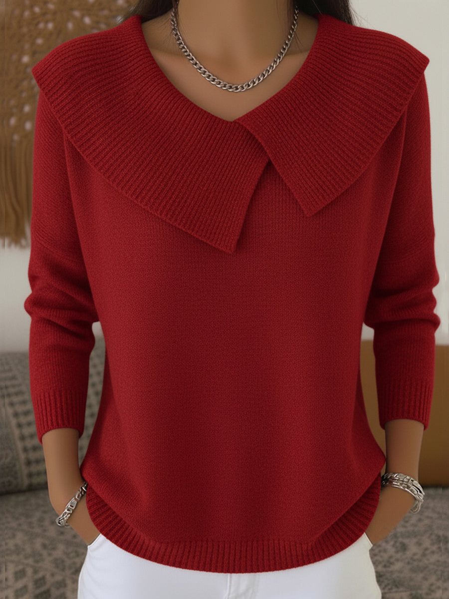 Sunnora™ | Cozy Sweater with Plush Collar