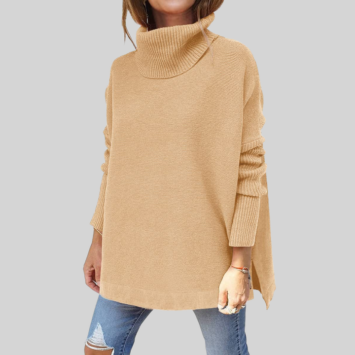 Annelise - Cozy Oversized Turtleneck Sweater