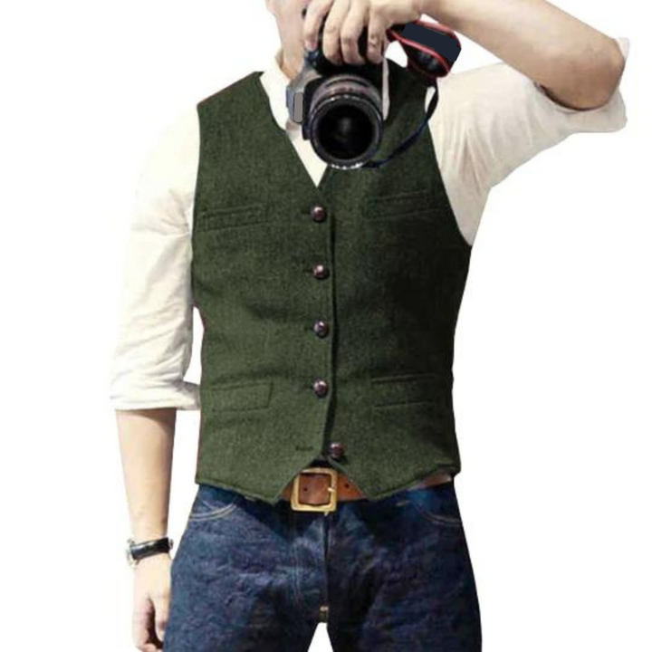 Elvis Stylish Men's Waistcoat