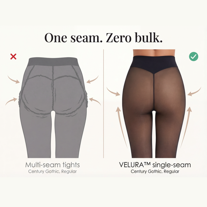 Velura - Women's Shaping Tights with Fleece Lining