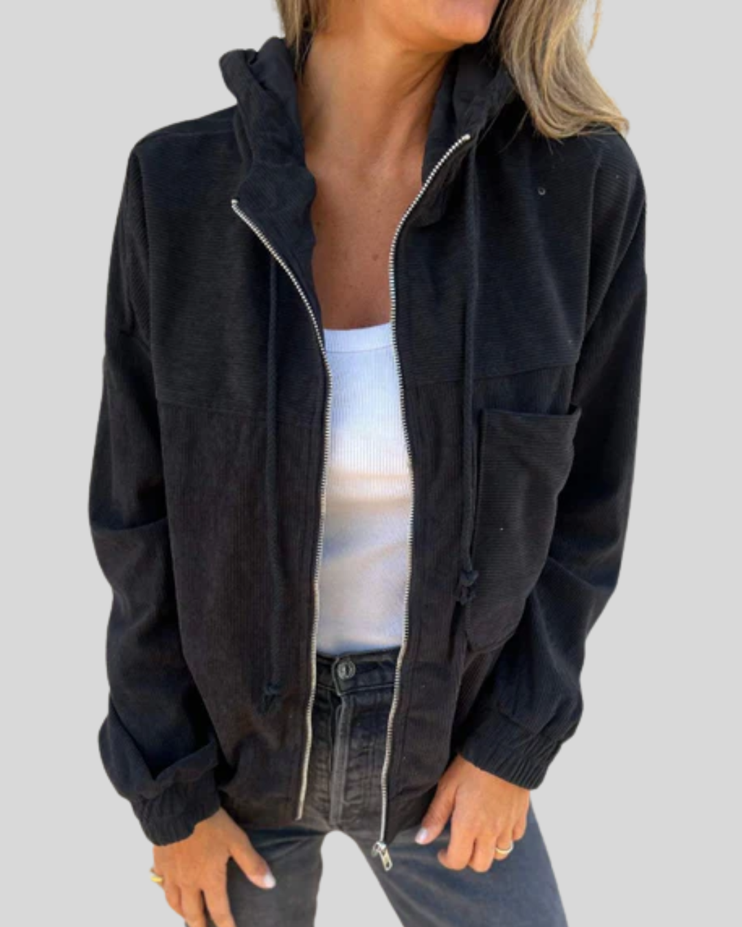 Mabel | Cozy Zip-Up Vest