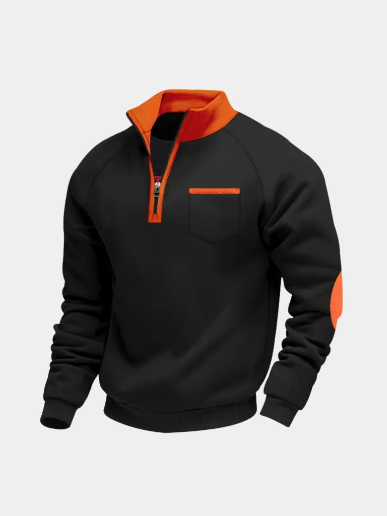 Clayton | Men's Classic Quarter Zip Pullover with Elegant Fit