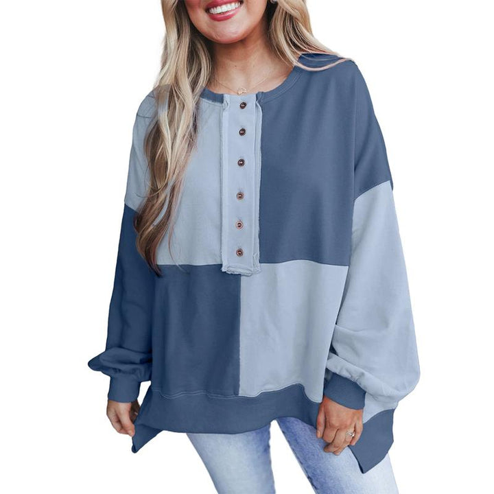 Victoria | Women's Casual Crewneck Pullover with Relaxed Fit for Everyday Wear