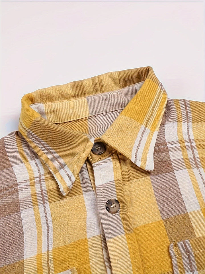 Elise™ | Gingham Summer Blouse
