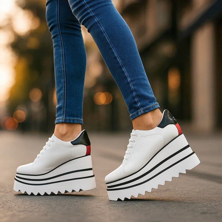 SYLVIE ELEVATED PLATFORM SHOES