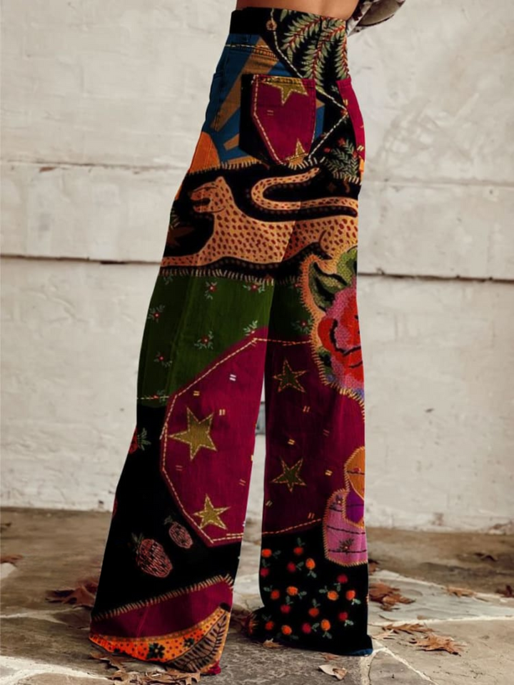 LÉNA™ - Elegant Boho Vintage Comfort Pants