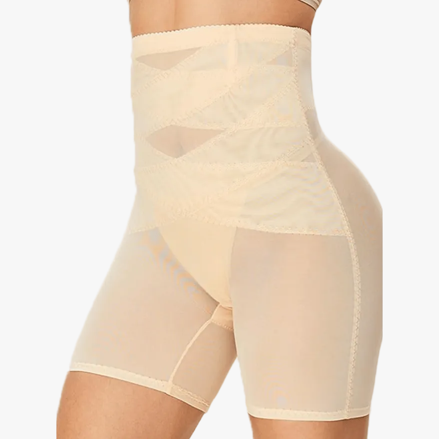 Lovushape - High-Waisted Shapewear for Cross Compression of Abs and Booty