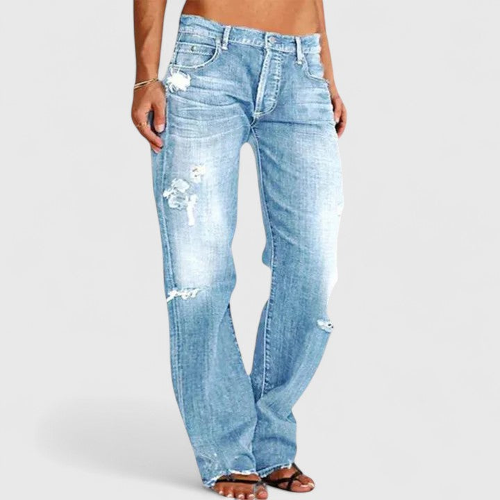 Lianette | Chic Denim Trousers