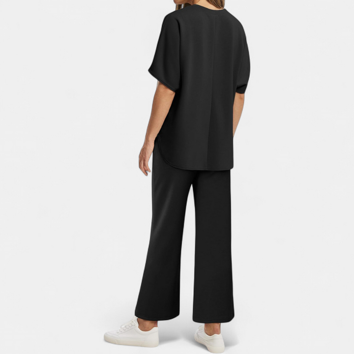 TALIA | Relaxed Wide-Leg Lounge Set