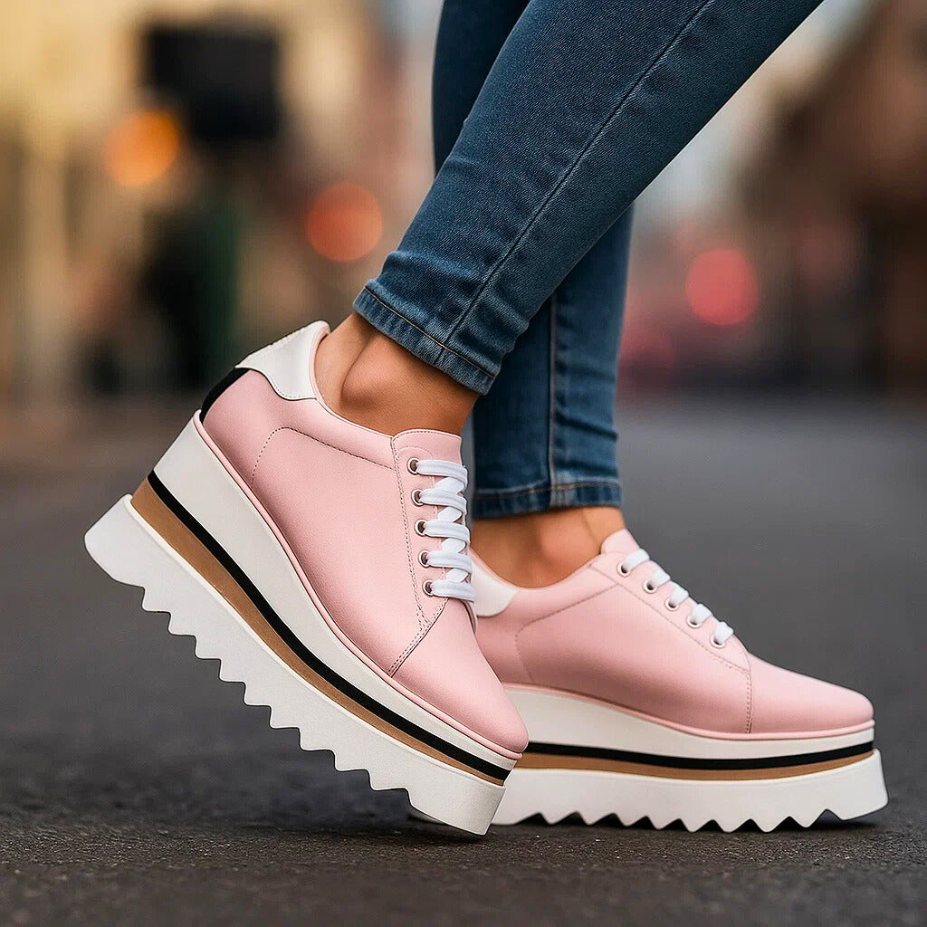 SYLVIE ELEVATED PLATFORM SHOES
