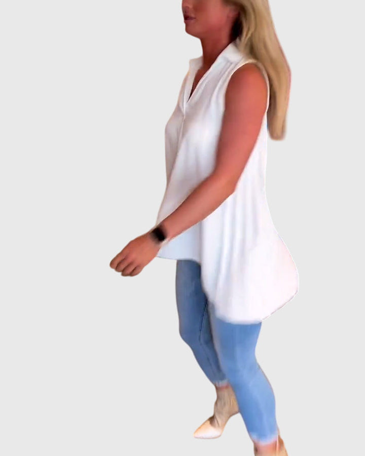 Lina™ | Sleeveless Blouse