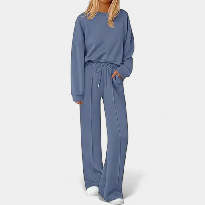 REMY | Comfy Knit Wide-Leg Sweatset