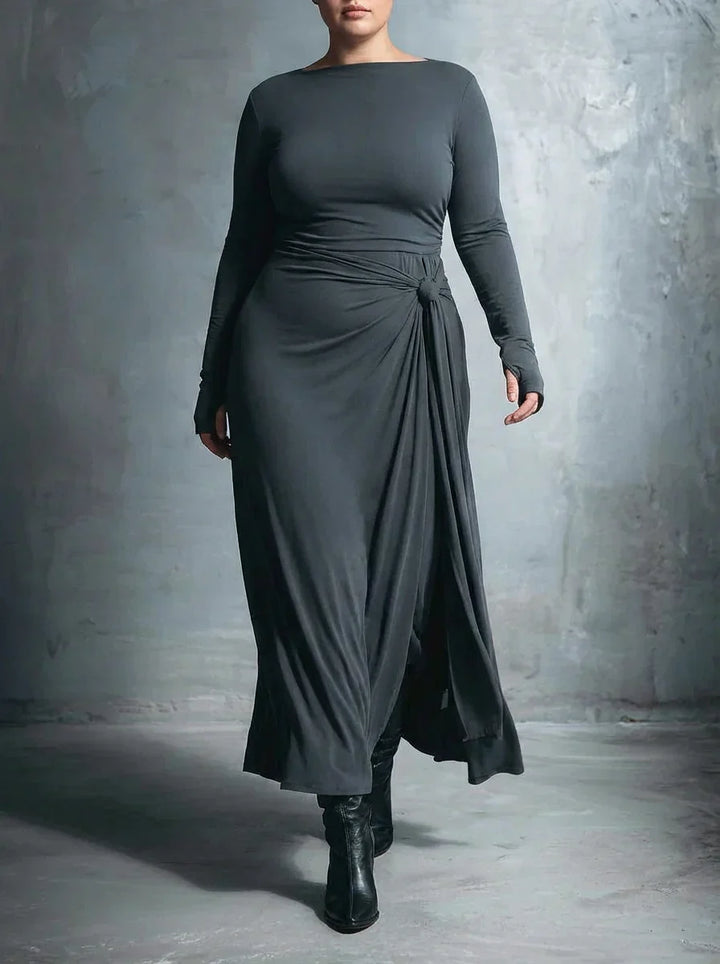Anaïs ❘ Side Knot Maxi Dress