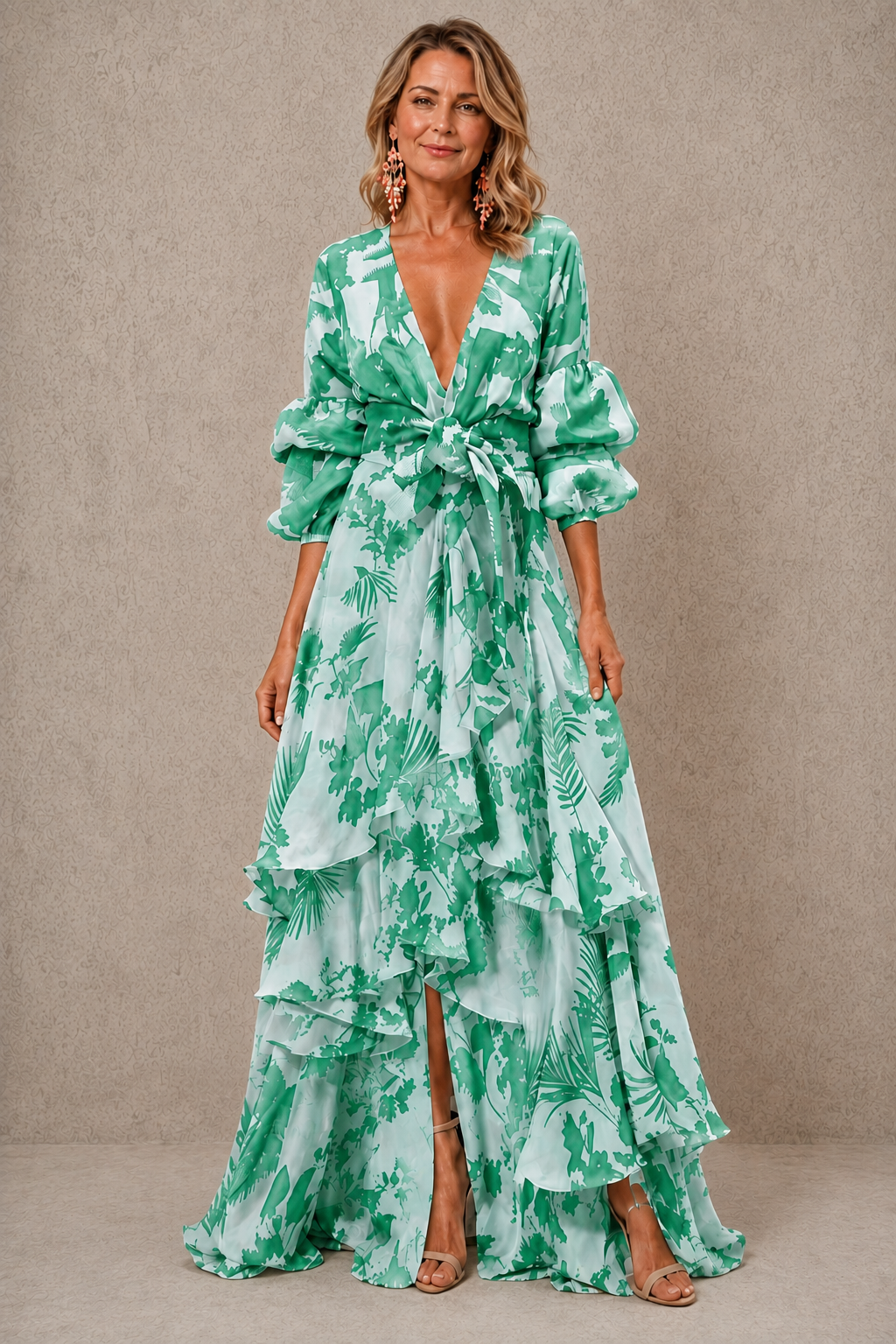 Victoria | Bow-Embellished Tiered Belt