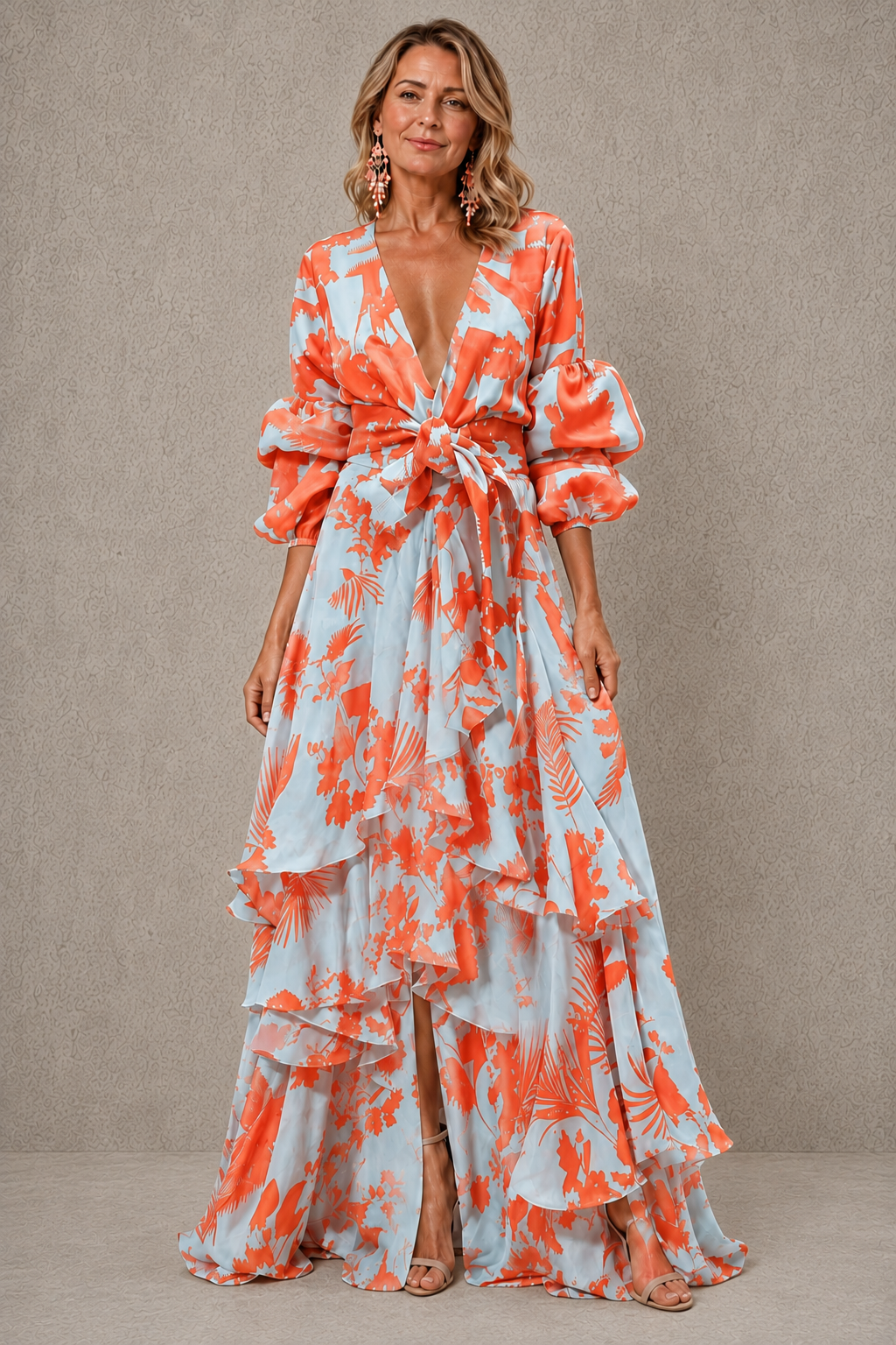 Victoria | Bow-Embellished Tiered Belt