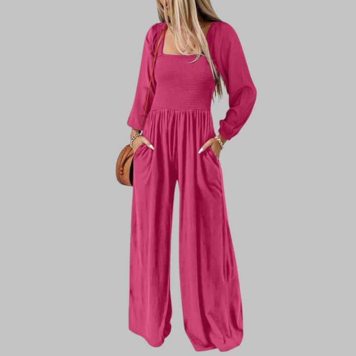 KISHA | Stylish Wide-Leg Loose Fit Jumpsuit
